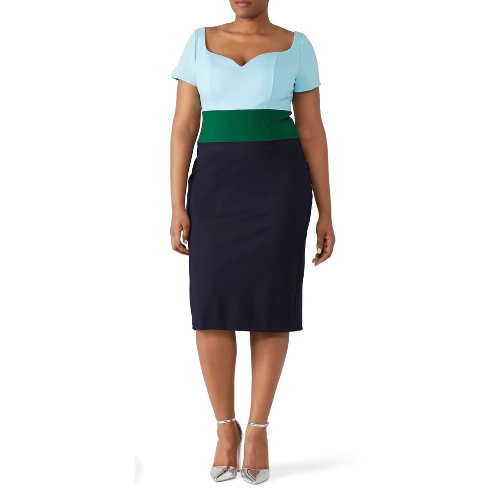 Jason Wu Eloquii Sweetheart Neckline Sheath Dress 14